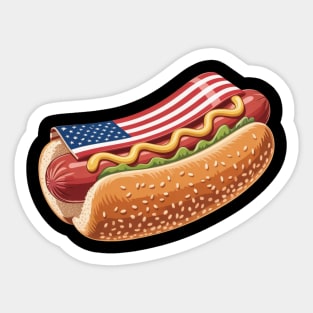 july-4th Sticker